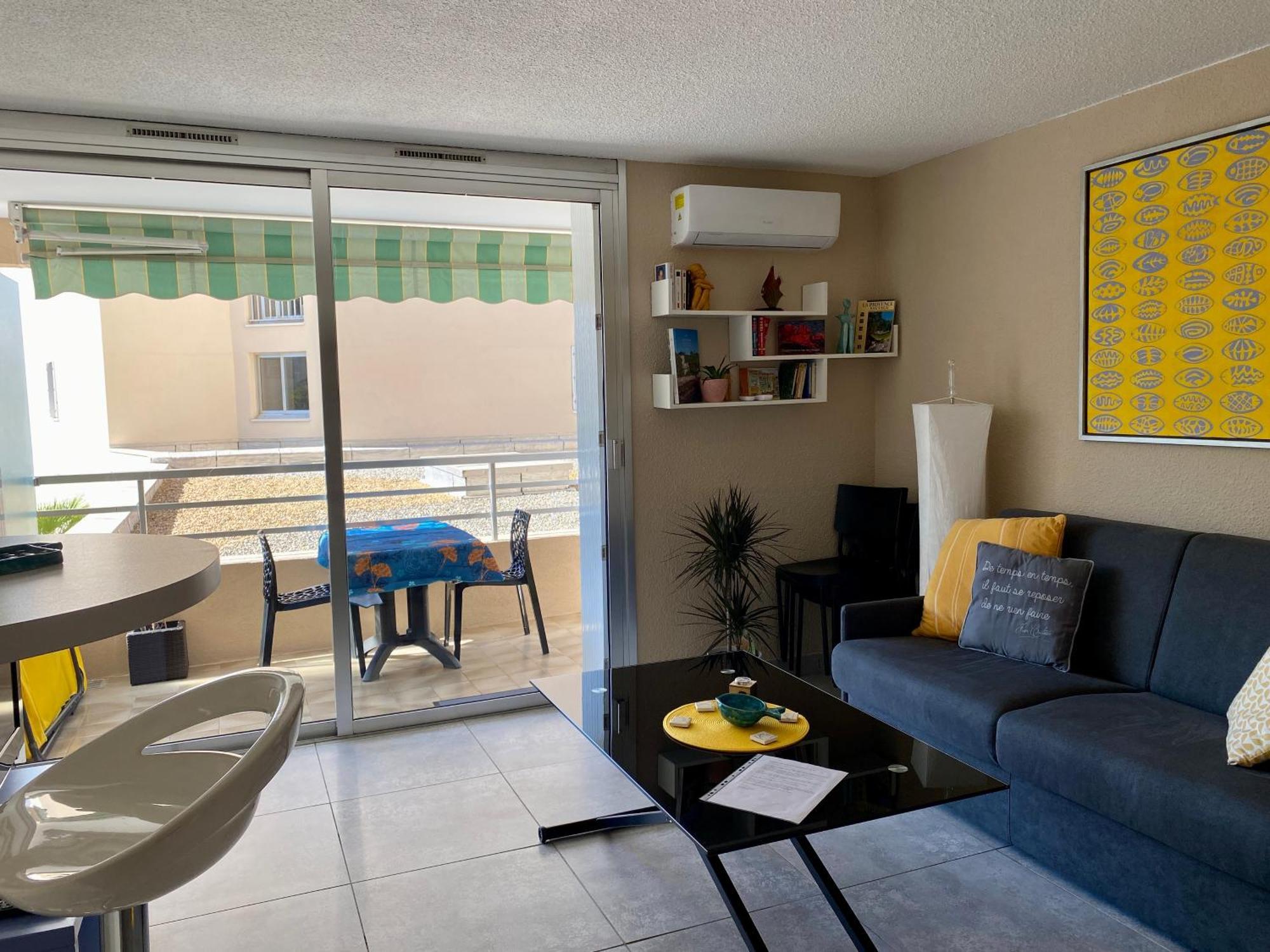 Studio 127, Vue Mer Et Piscine, Port Santa Lucia Saint-Raphaël Buitenkant foto